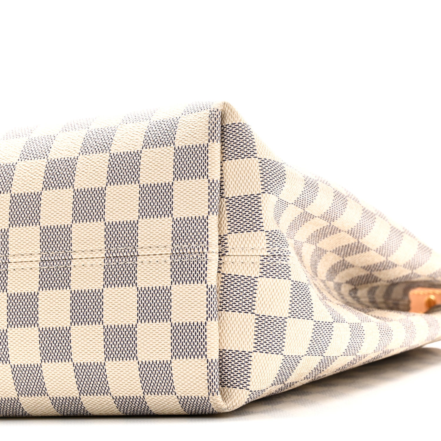 Louis Vuitton Damier Azur Graceful MM Rose Ballerine 9 of 9