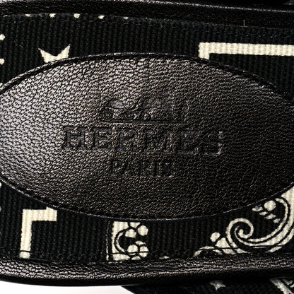 Hermes Goatskin Oz Mules 37 Black 7 of 8