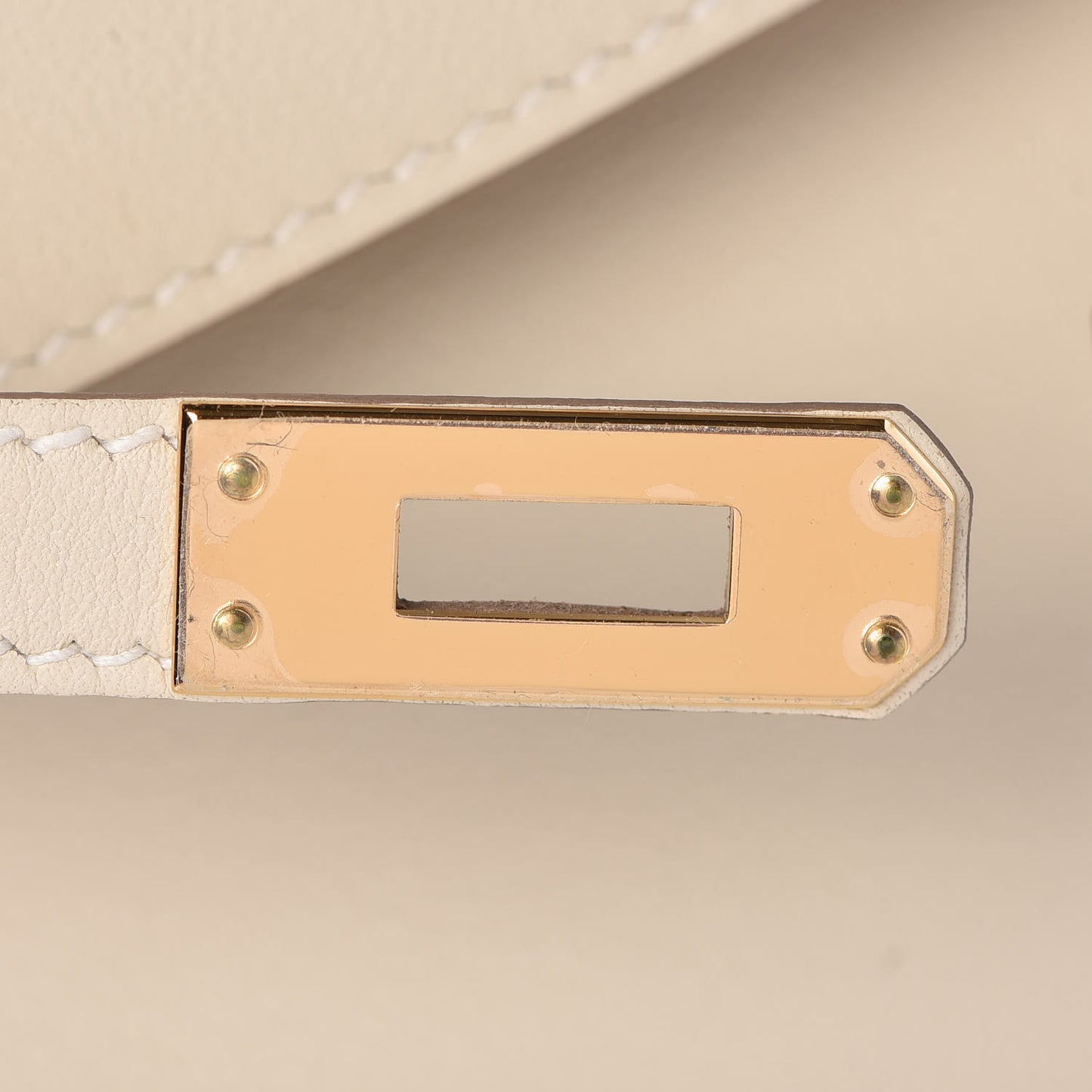Swift Kelly Pochette Clutch Craie