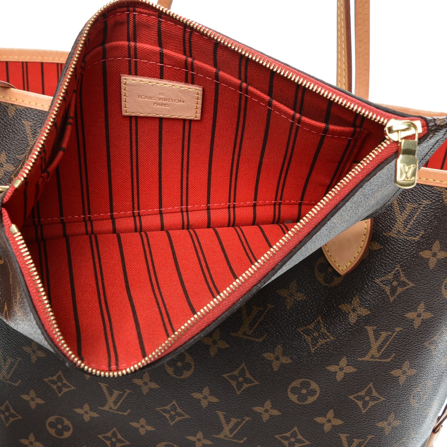 Louis Vuitton Monogram Neo Neverfull MM Cherry 6 of 8