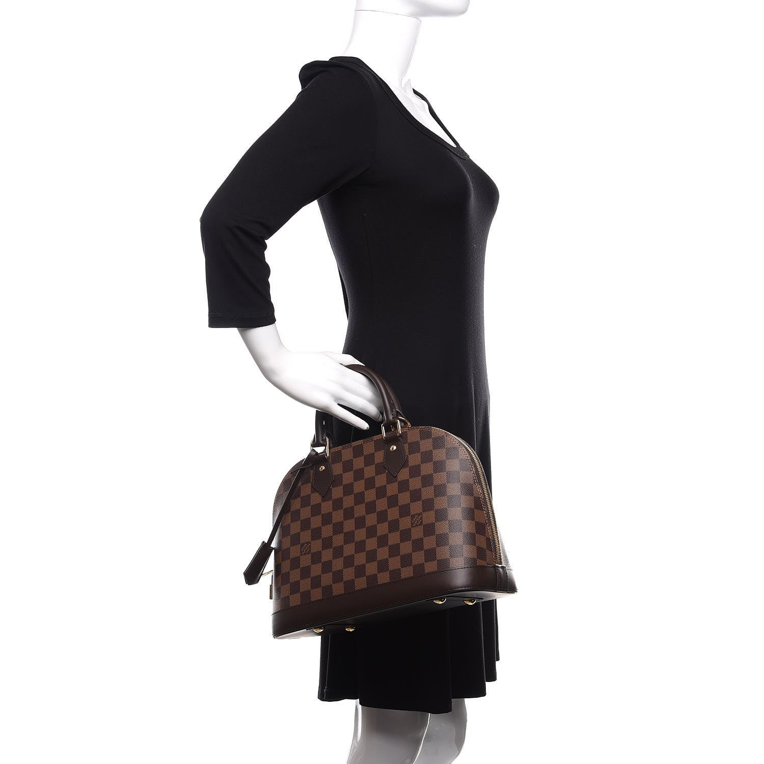 Louis Vuitton Damier Ebene Alma PM 2 of 8