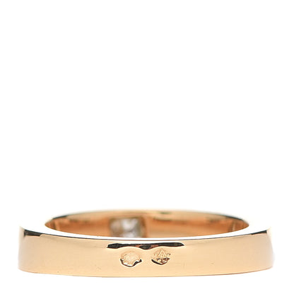 Cartier 18K Yellow Gold Diamond .50ct Tank Solitaire Ring 50 5.25 3 of 5