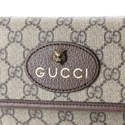 Gucci GG Supreme Monogram Neo Vintage Web Belt Bag Brown 10 of 10