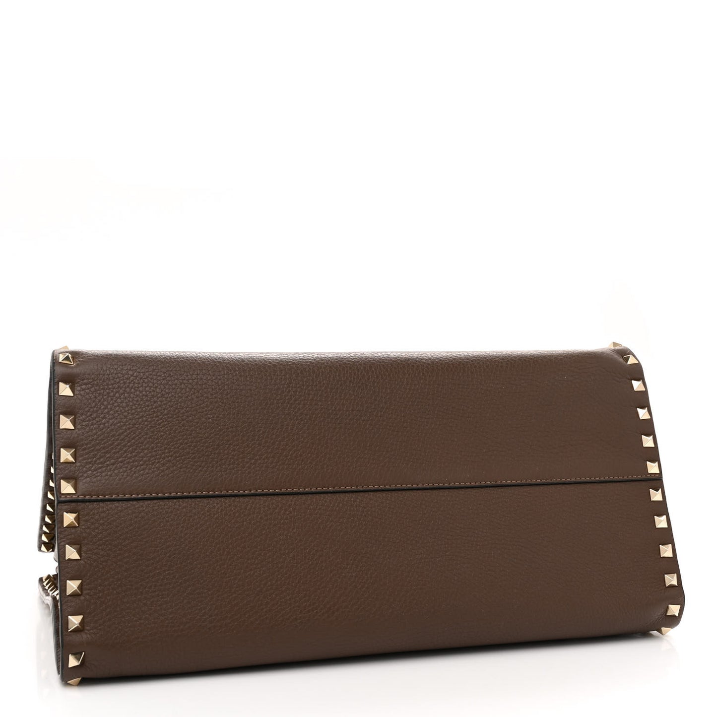 Grained Calfskin Rockstud Satchel