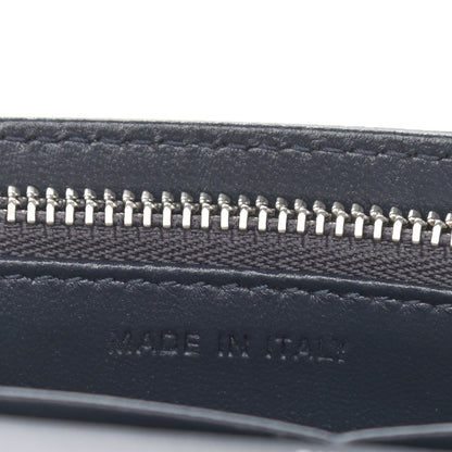 Christian Dior Metallic Micro-Cannage Diorama Wallet on Chain Pouch Argent 7 of 11