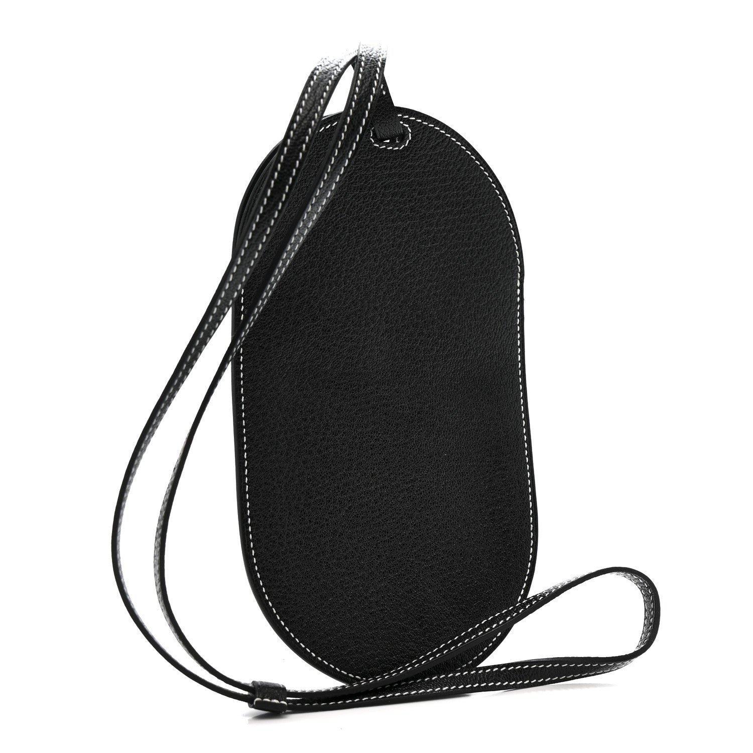 Hermes Chevre Mysore Verso In-The-Loop Phone To Go GM Case Black 2 of 8