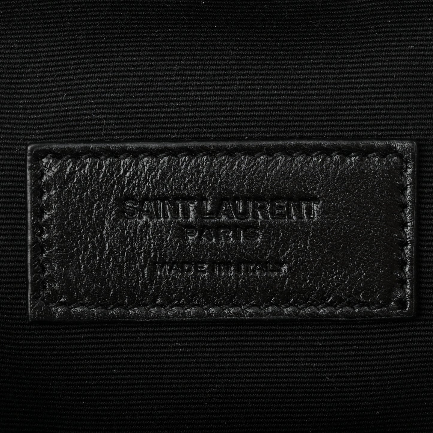 Lambskin Quilted Binocular Case Black