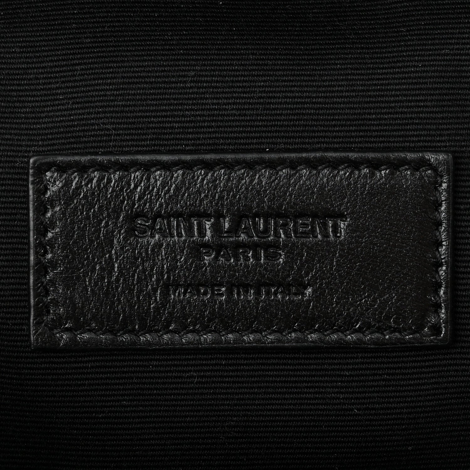 Saint Laurent Lambskin Quilted Binocular Case Black 6 of 13