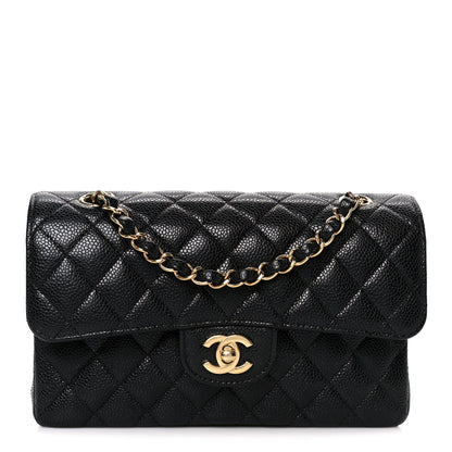 Chanel Caviar Quilted Small Double Flap Black 1 of 12