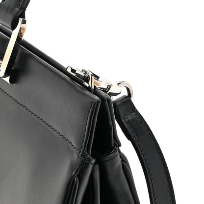 Gucci Smooth Calfskin Medium Zumi Top Handle Bag Black 17 of 19