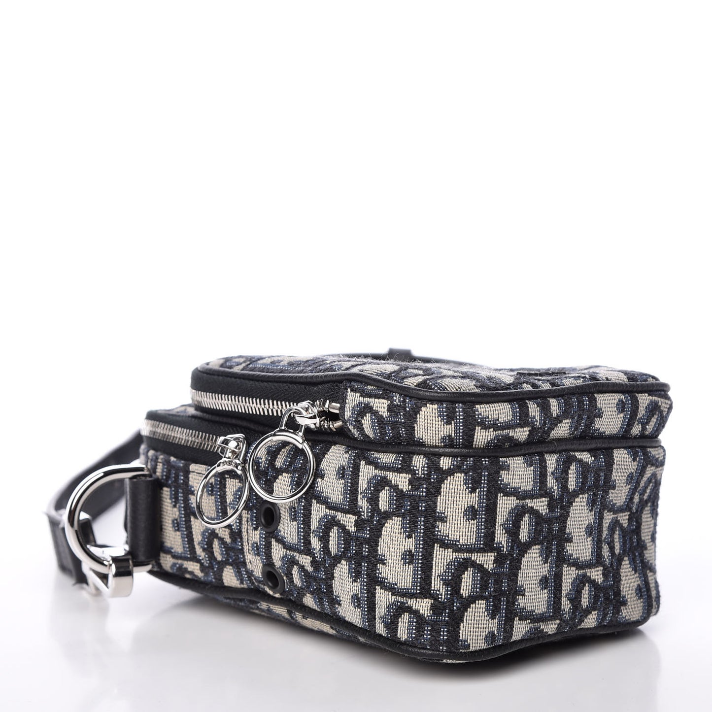 Oblique Crossbody Bag Blue