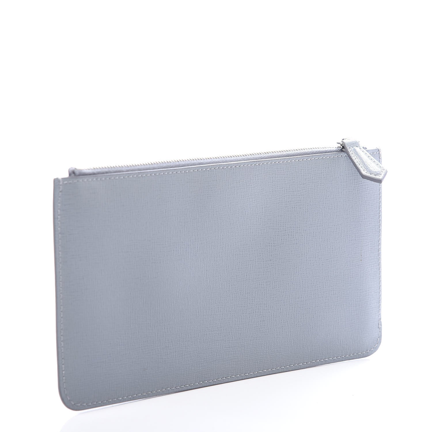 Fendi Vitello Elite Studded Hypnoteyes Zip Pouch Polvere Multicolor 3 of 6
