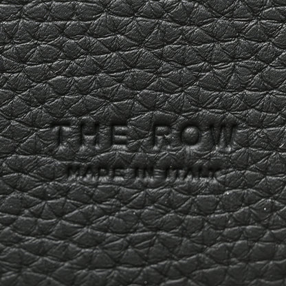 The Row Grained Calfskin Soft Margaux 10 Bag Black 6 of 9