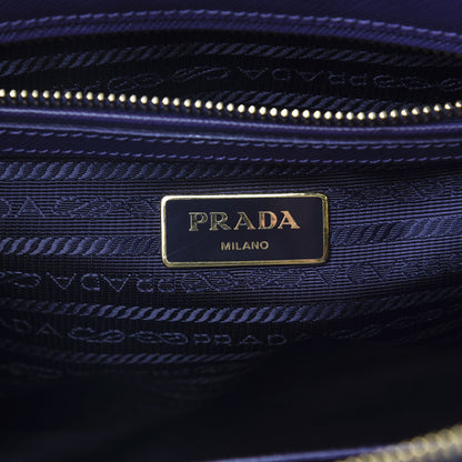 Prada Saffiano Small Galleria Double Zip Tote Viola 7 of 12