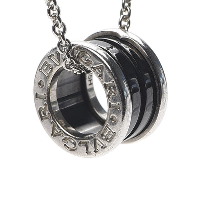 Bulgari Sterling Silver Ceramic Save The Children Pendant Necklace 4 of 8
