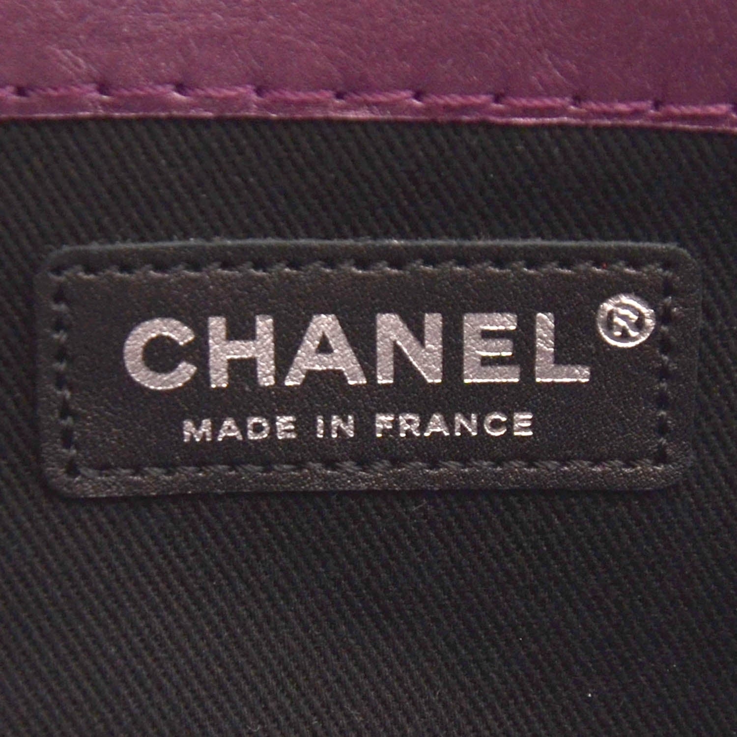 Chanel Calfskin Mineral Nights Mini Flap Dark Purple 7 of 10