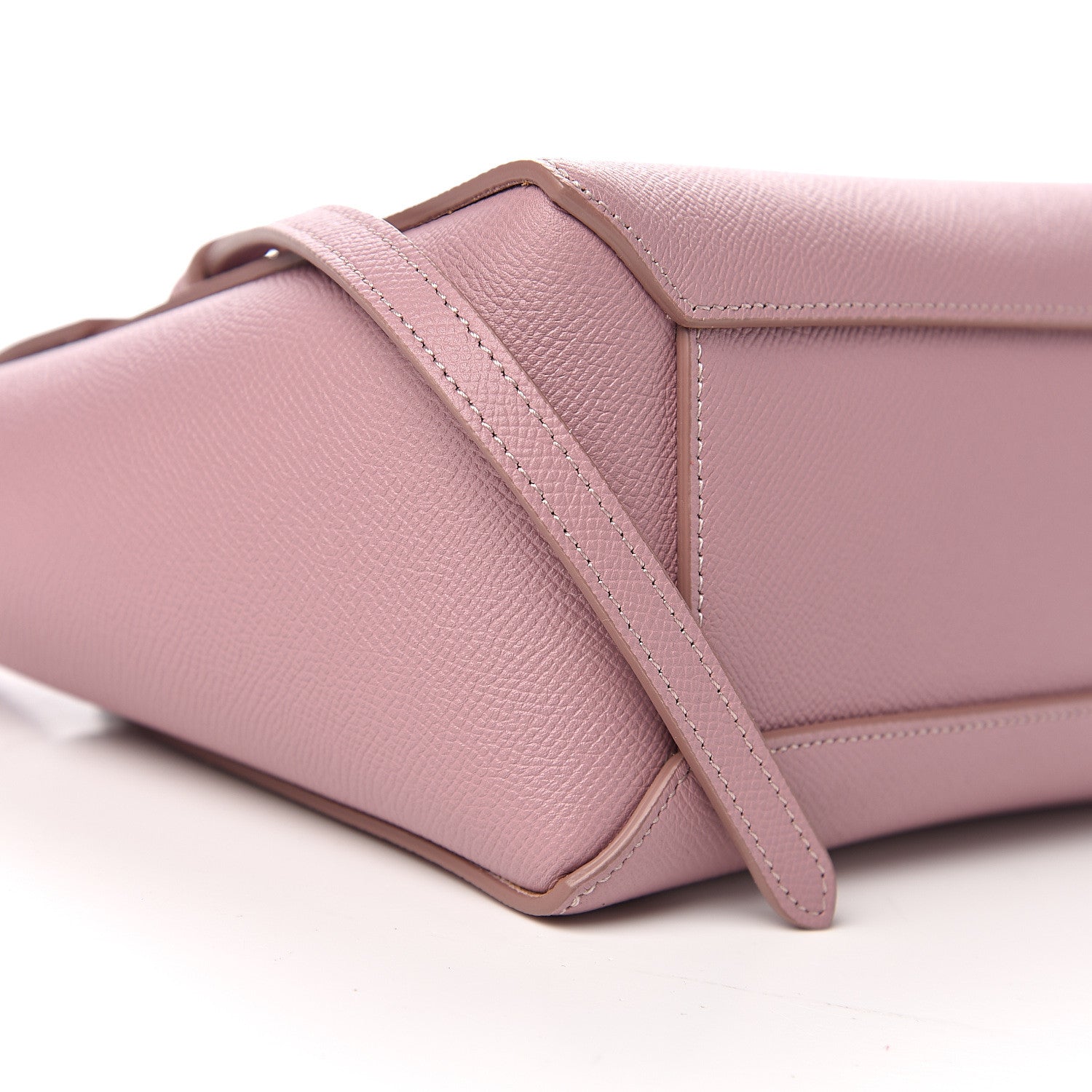 Celine Grained Calfskin Nano Belt Bag Antique Rose 6 of 8