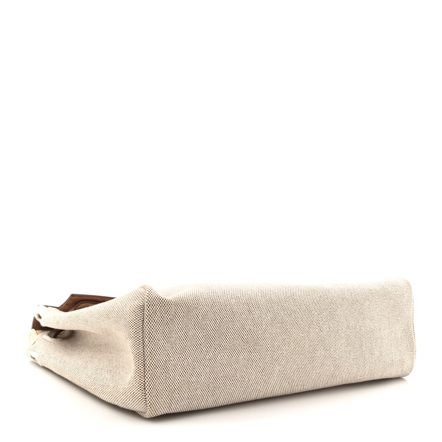 Hermes Toile Vache Calfskin Herbag 30 PM Havane 5 of 15