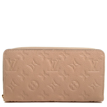 Louis Vuitton Empreinte Zippy Wallet Dune 1 of 8