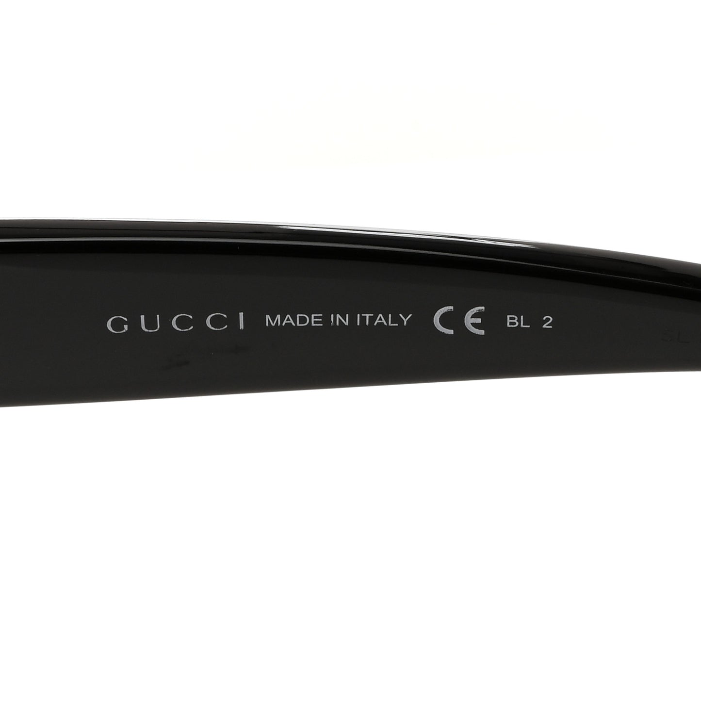 Acetate Oversized Round Frame Web Sunglasses GG3644S Black