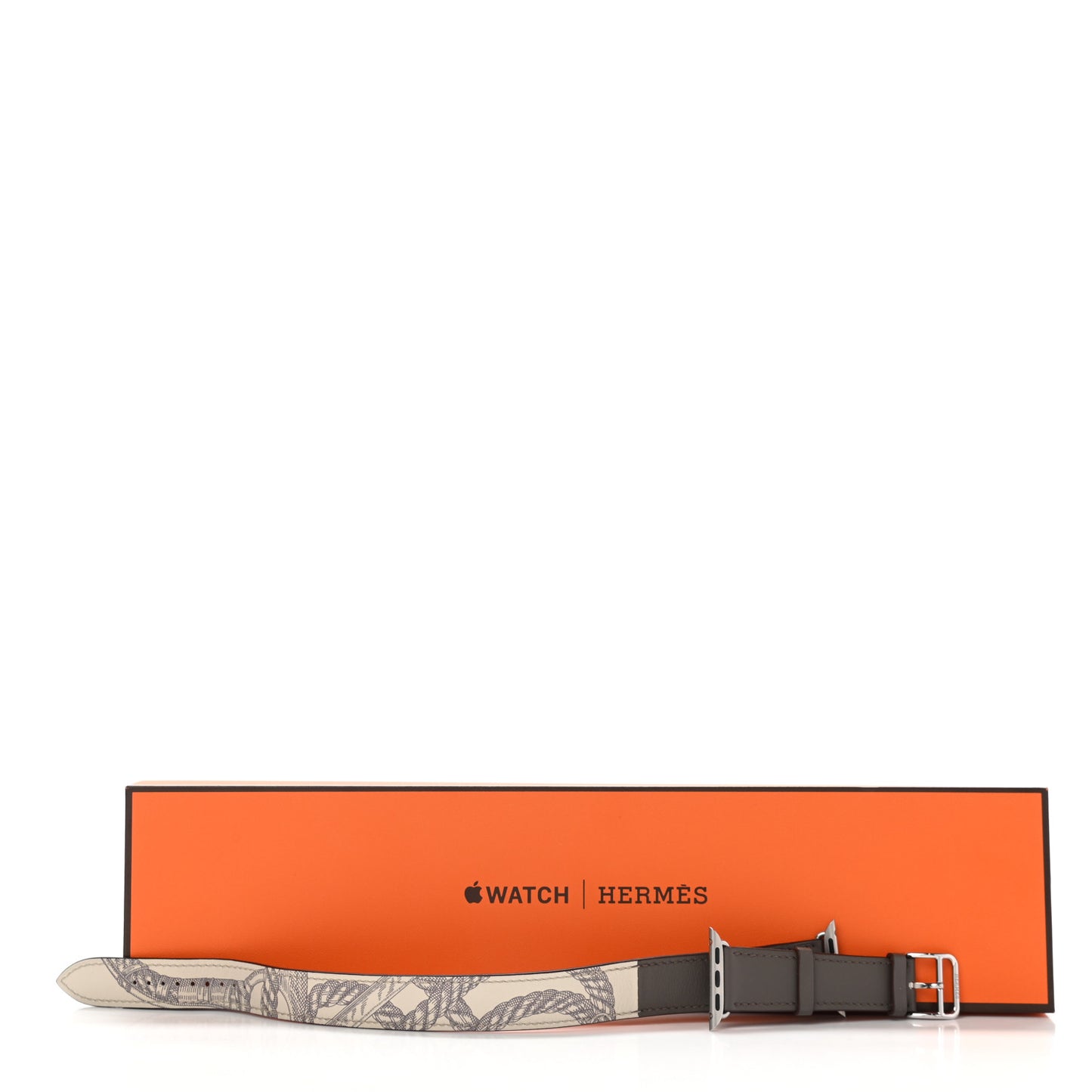 Swift 40mm Apple Double Tour Watch Strap Béton Étain
