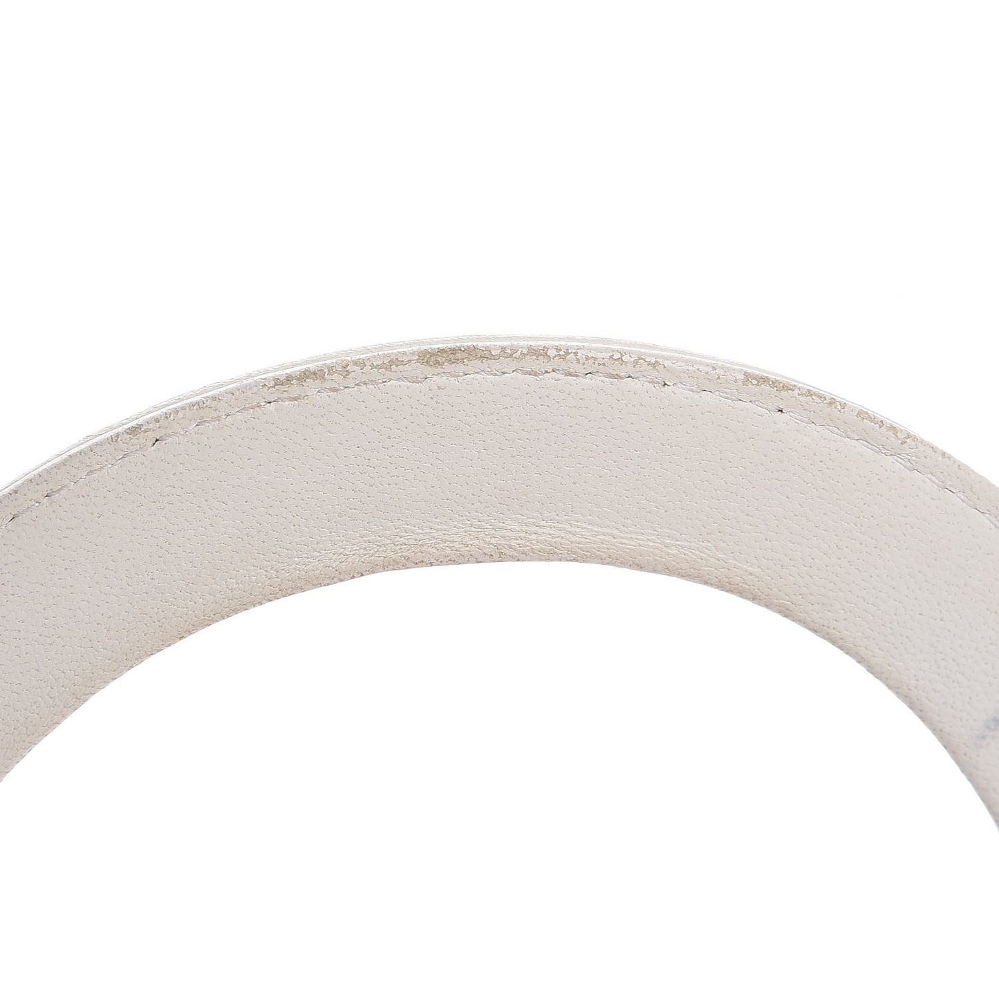 Lambskin Cannage Medium Lady Dior White