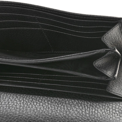 Gucci Dollar Calfskin GG Marmont Continental Wallet Black 5 of 8