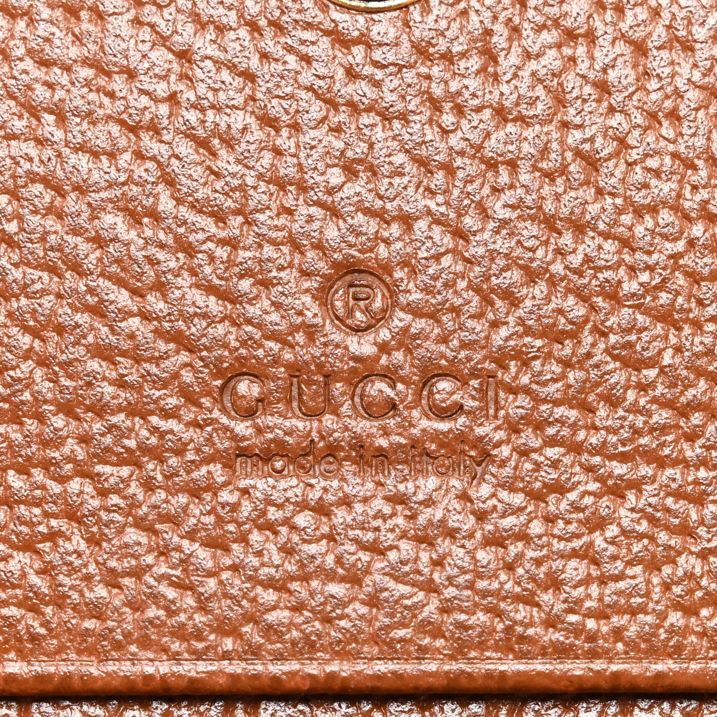 Wonka Grain Calfskin Diana Card Case Wallet Cuir