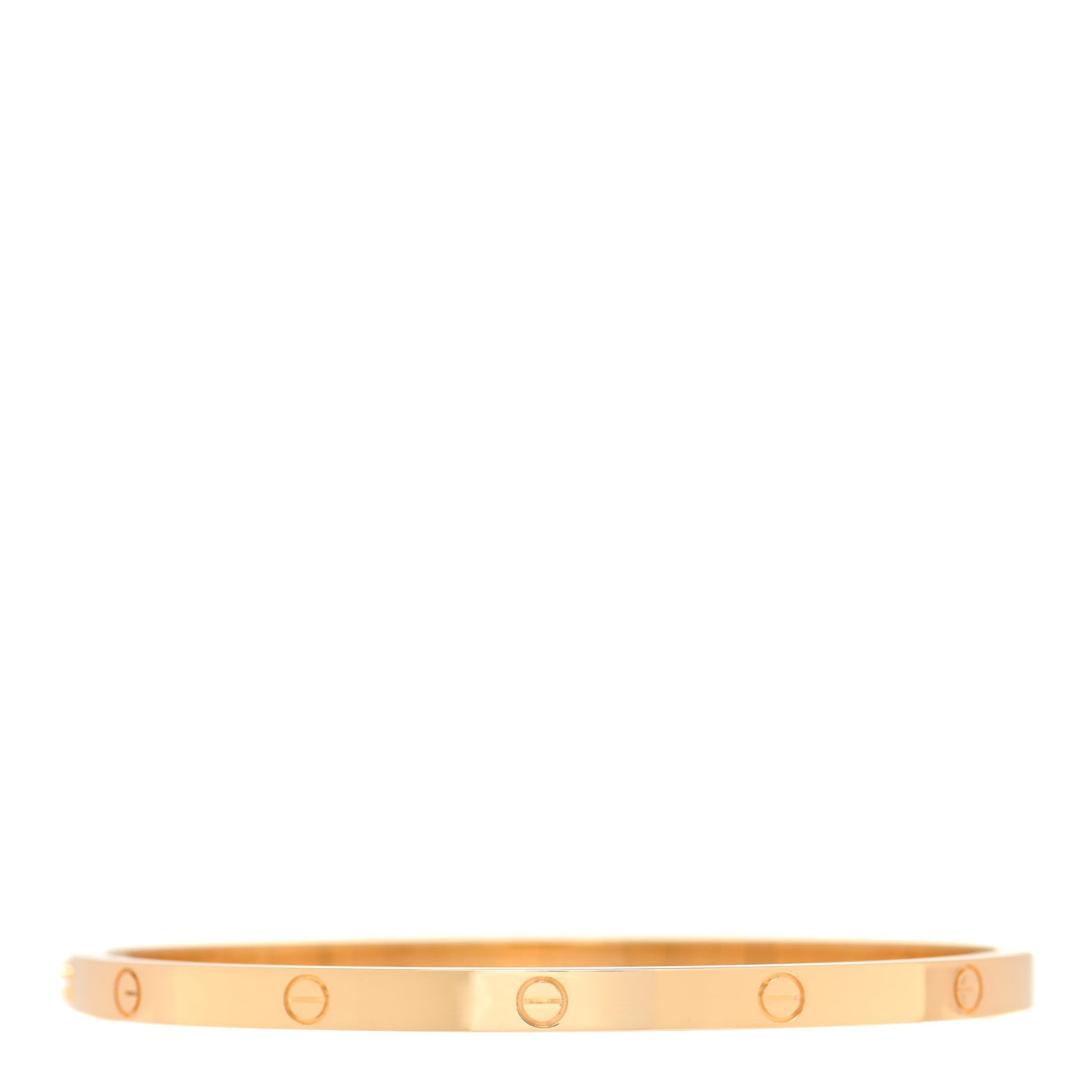 18K Yellow Gold Small LOVE Bracelet 16