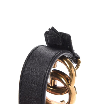 Gucci Calfskin Double G 20mm Belt 85 34 Black 9 of 9
