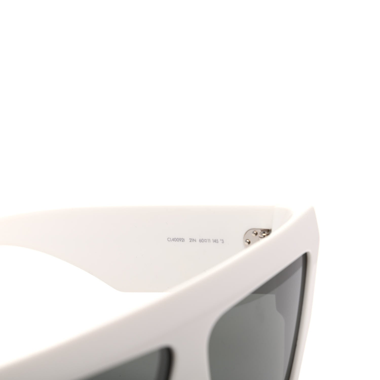 Celine Rectangular Sunglasses CL400921 White 6 of 7