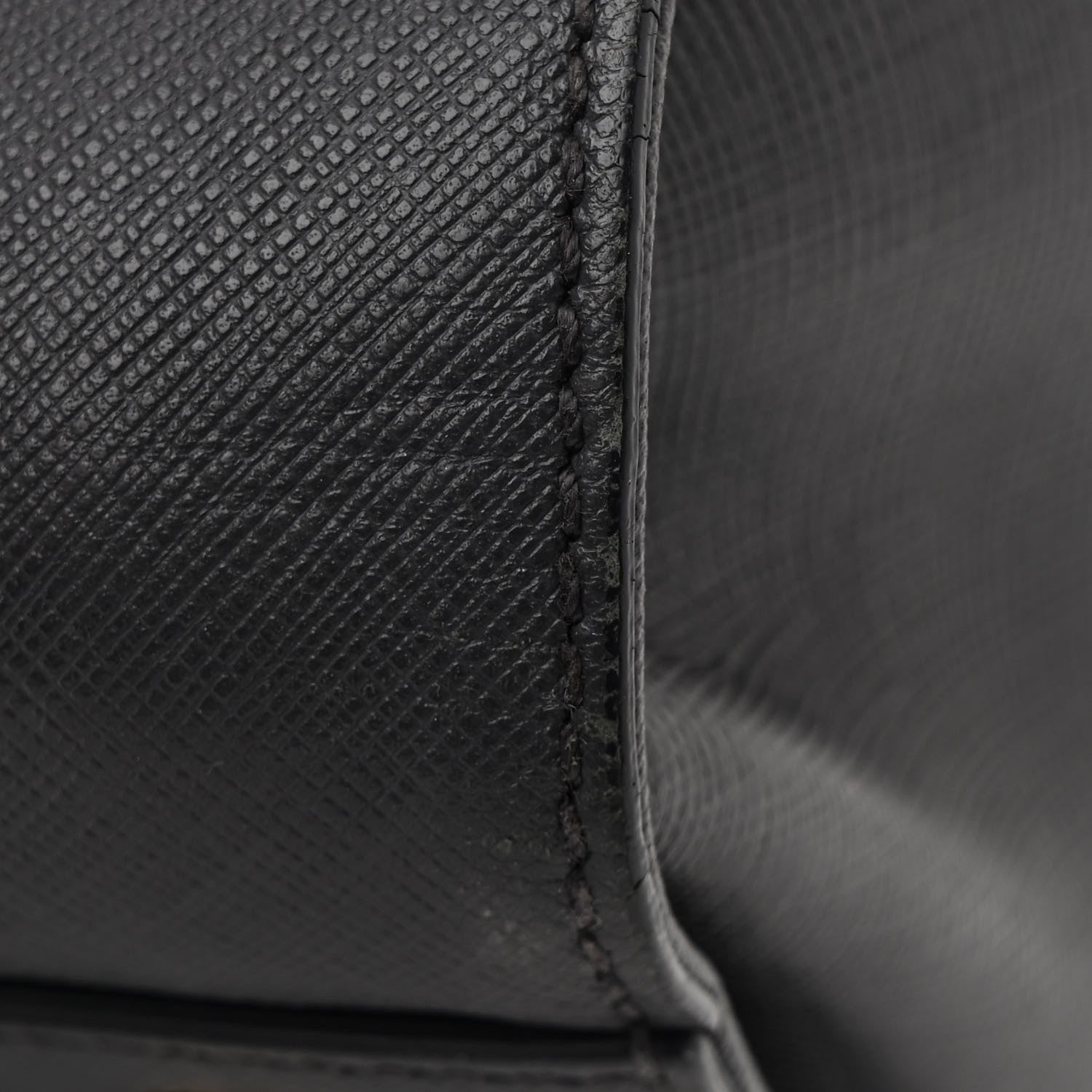 Salvatore Ferragamo Saffiano Large Beky Tote Gray 12 of 12