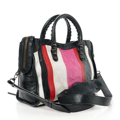 Balenciaga Agneau Arena Multicolore Classic Hardware S City Rose Gris White Black Rouge 4 of 12