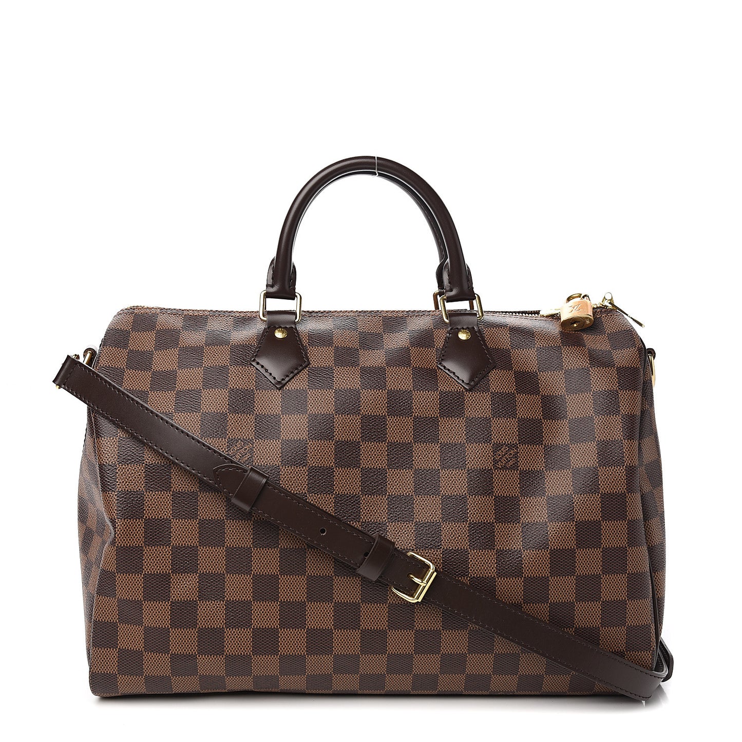 Damier Ebene Speedy Bandouliere 35