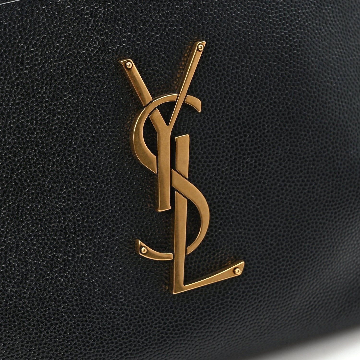 Saint Laurent Grain De Poudre Monogram Belt Bag Black 10 of 12
