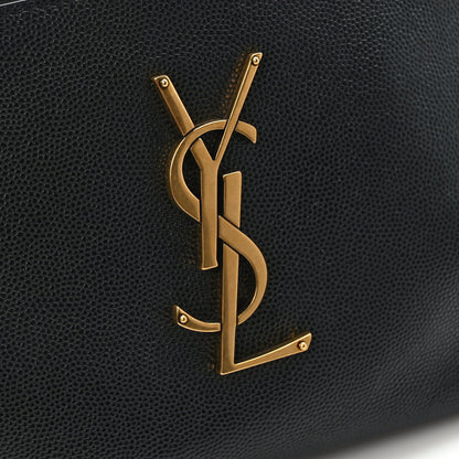Saint Laurent Grain De Poudre Monogram Belt Bag Black 10 of 12
