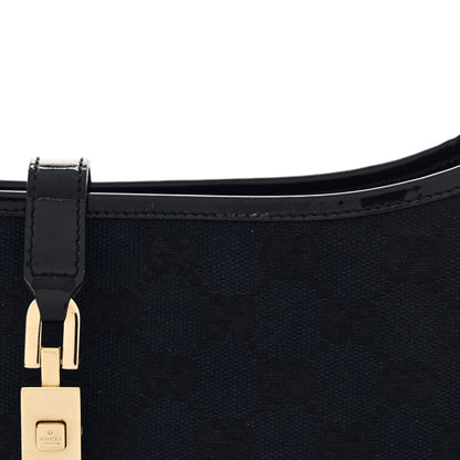 Gucci Monogram Jackie O Chain Hobo Black 11 of 12