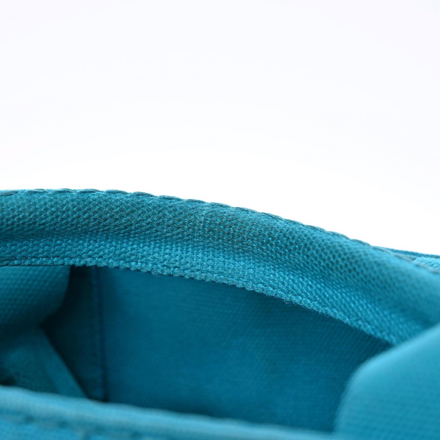 Prada Canapa Small Logo Tote Pavone 27 of 28