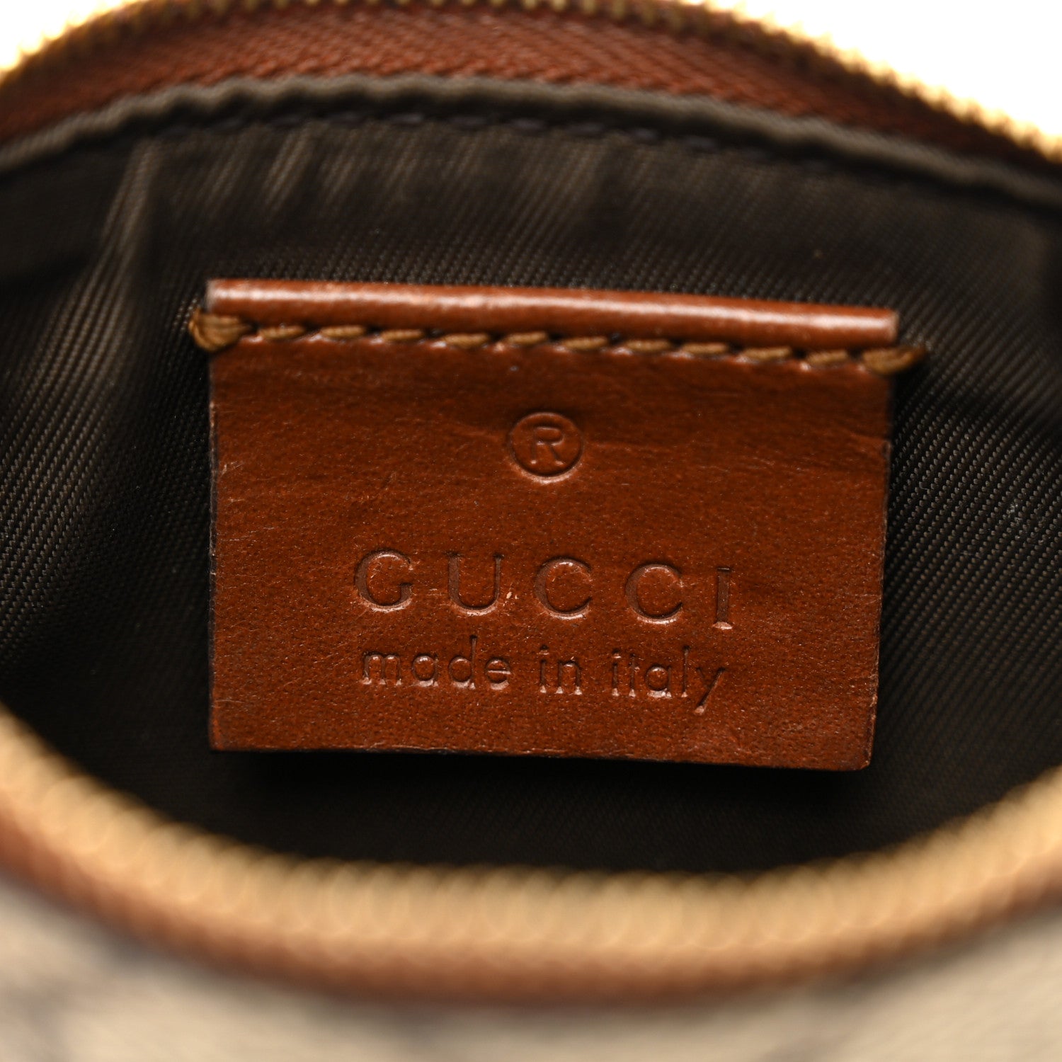 Gucci GG Supreme Monogram Key Case Brown 6 of 8