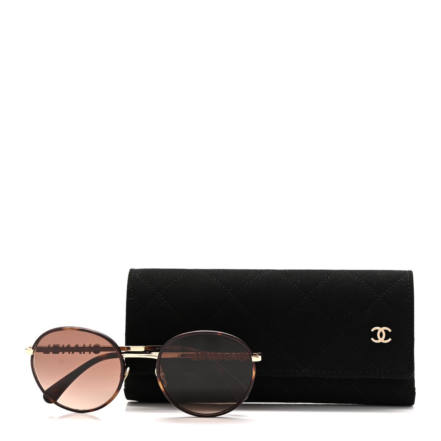Chanel Metal Pantos Sunglasses 4282 Dark Tortoise 8 of 8