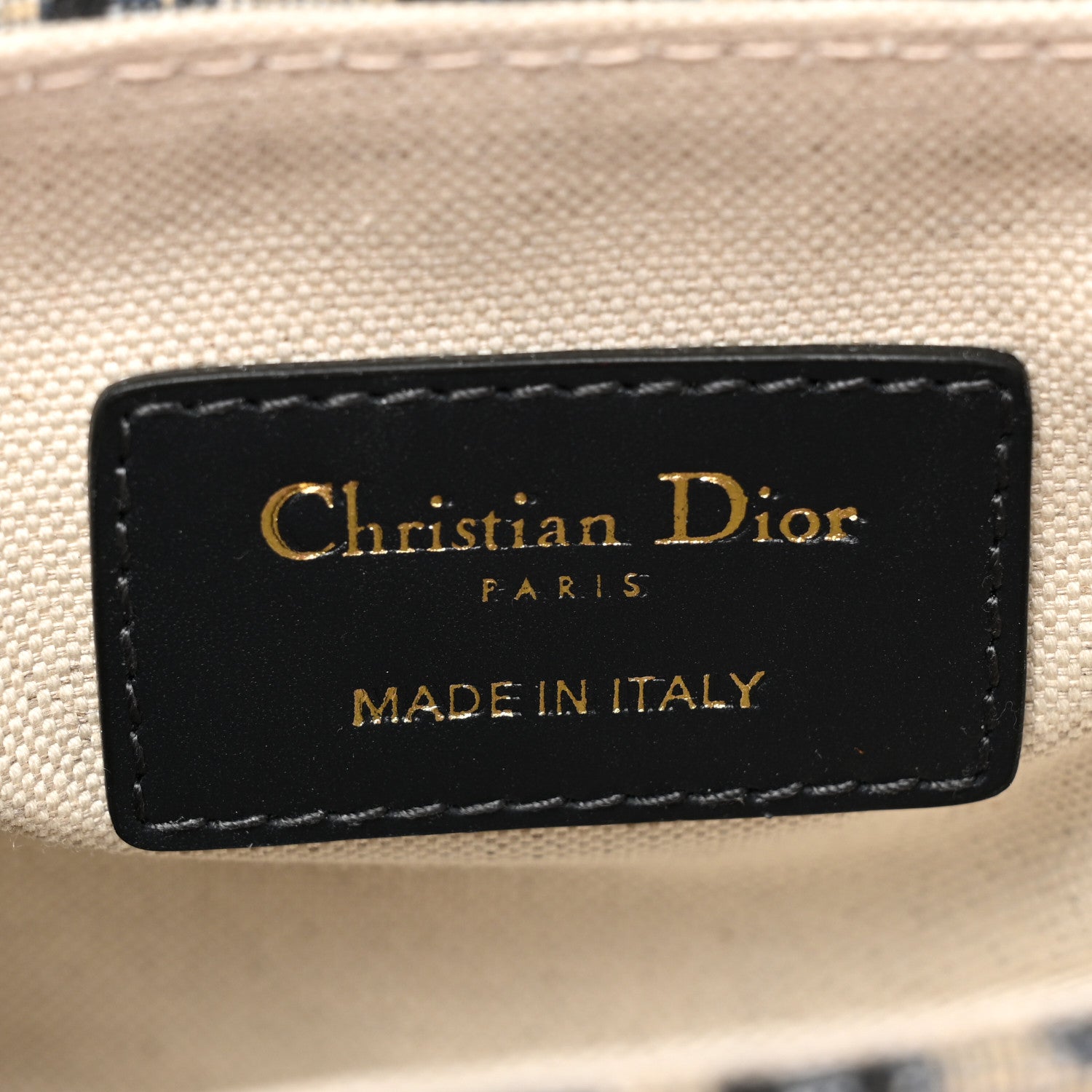 Christian Dior Oblique Mini Saddle Bag With Strap Blue 6 of 9