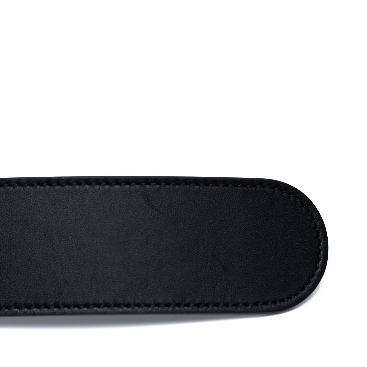 Gucci Calfskin Double G 40mm Belt 85 34 Black 7 of 7