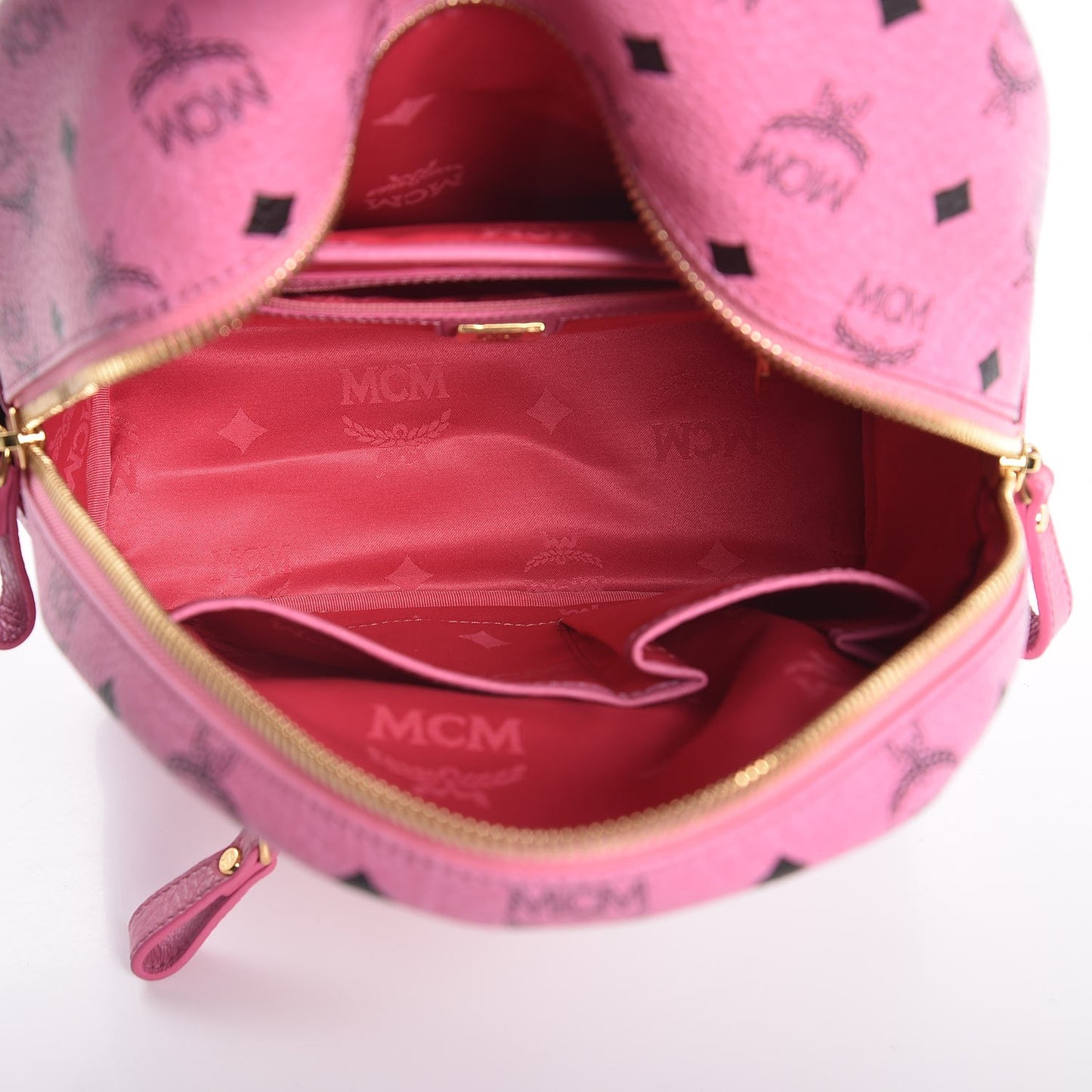 Visetos Small Sprinkle Stud Stark Backpack Pink