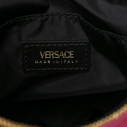 Chanel Calfskin Chevron Large Boy Cosmetic Case Black 12 of 15