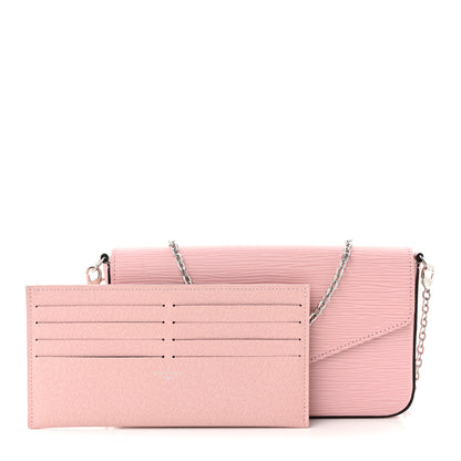 Louis Vuitton Epi Pochette Felicie Rose Ballerine 3 of 12