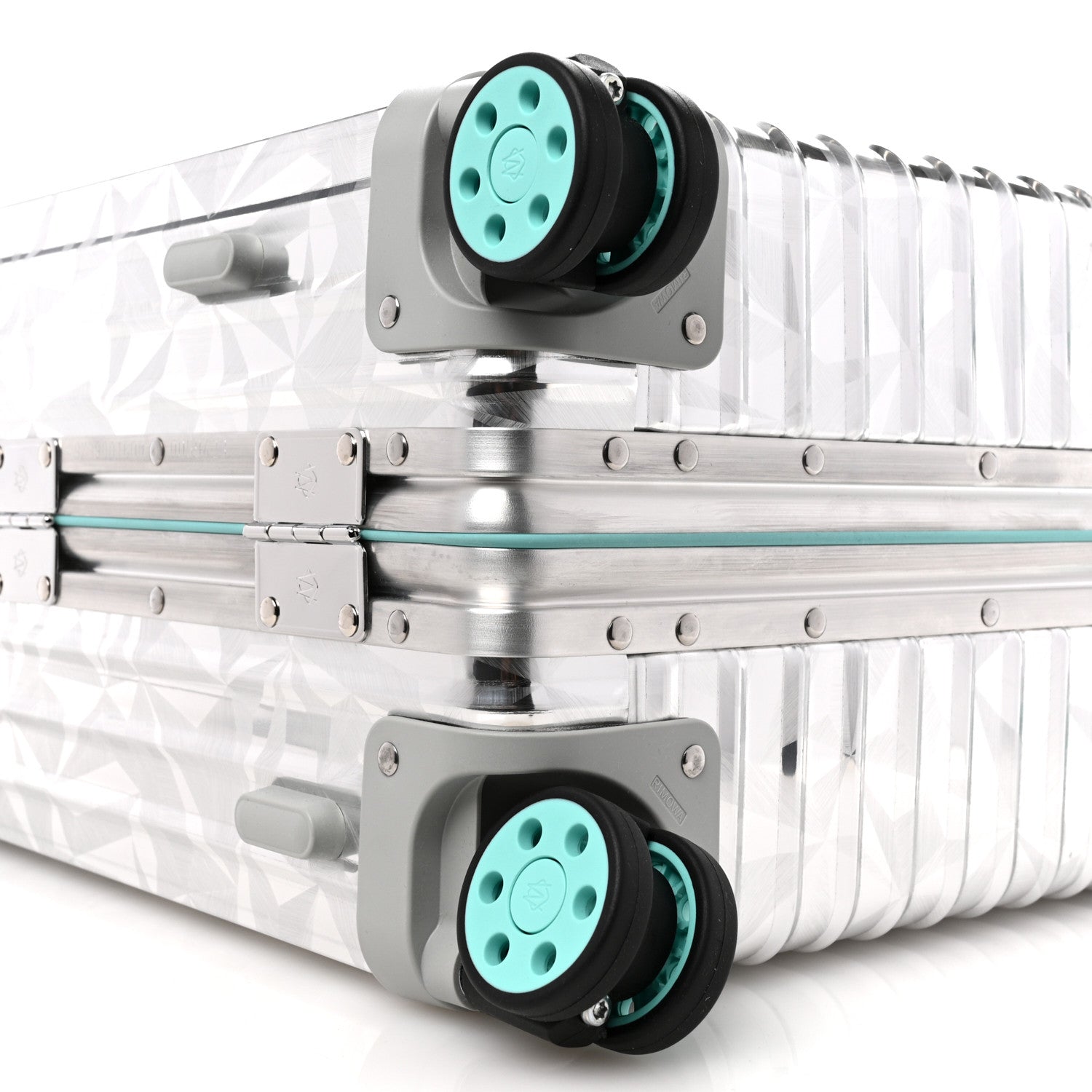Rimowa X TIFFANY Aluminum Classic Cabin Luggage Silver 6 of 8