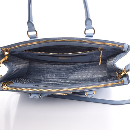 Prada Saffiano Medium Galleria Double Zip Tote Astrale 5 of 10