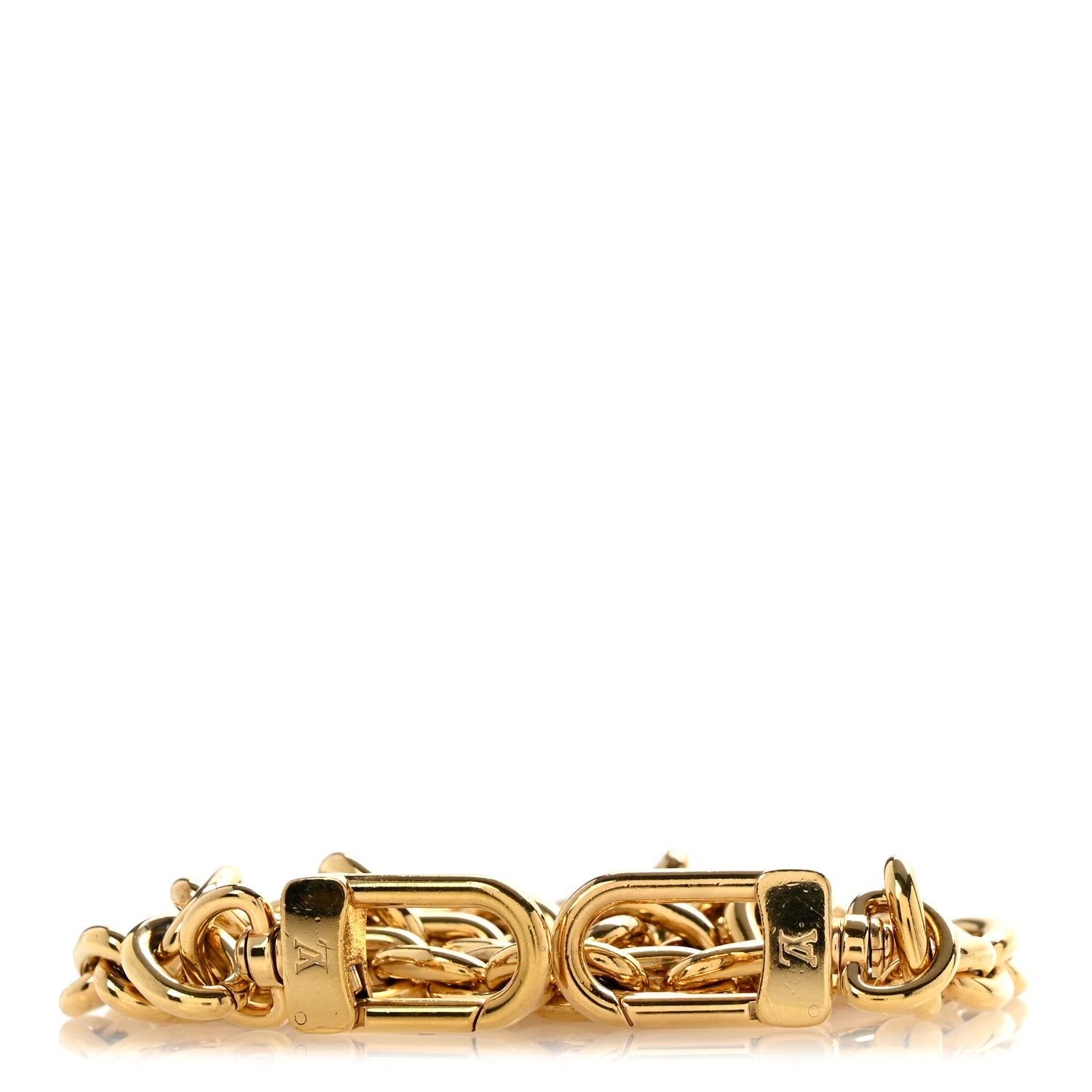 Louis Vuitton Short Chain Strap Gold 4 of 5