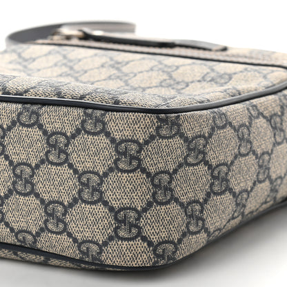 Gucci GG Plus Monogram Messenger Bag Navy 9 of 9