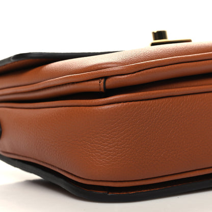 Louis Vuitton Grained Calfskin Lockme Oxford Cognac 9 of 10